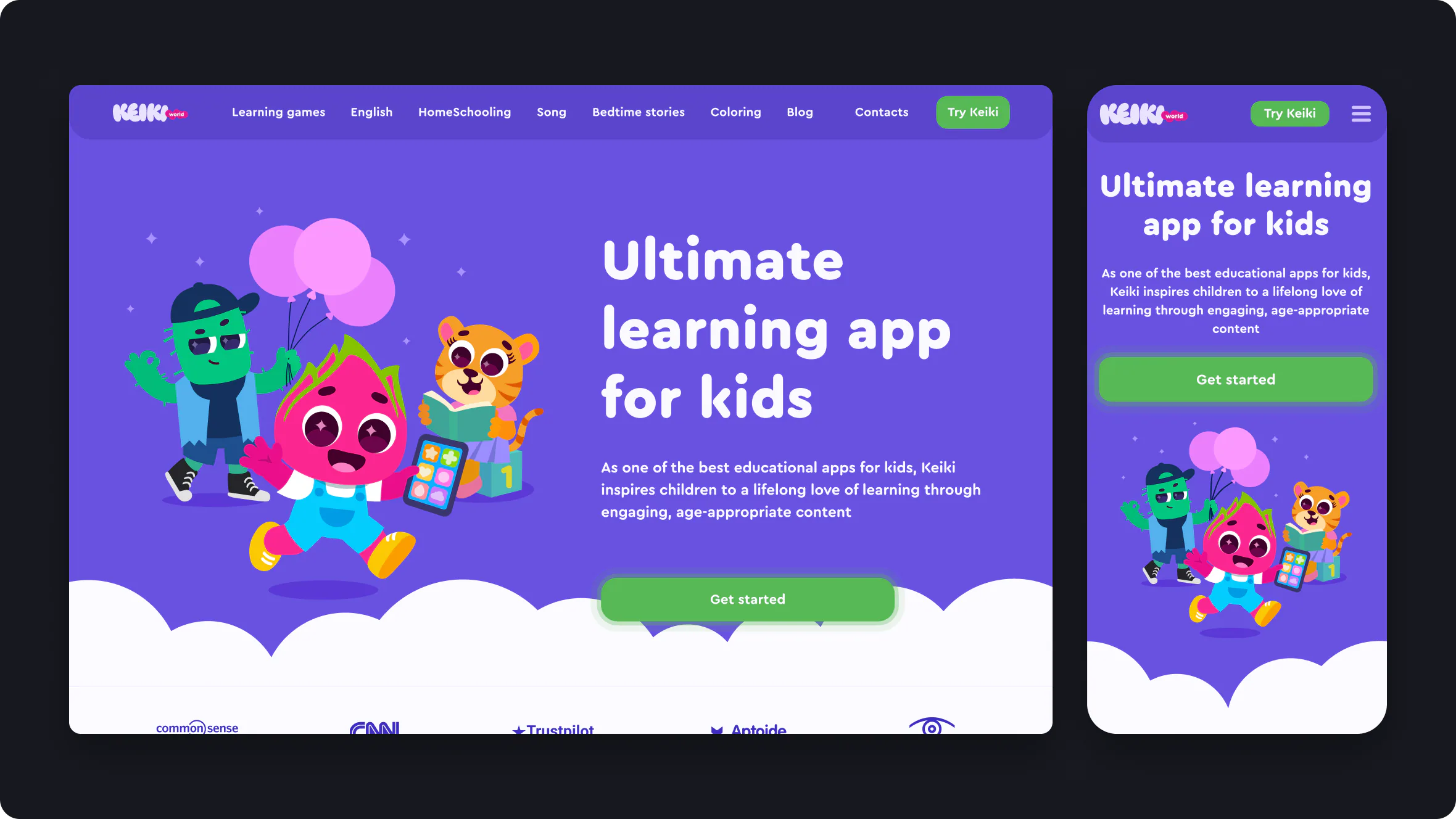 Keiki: Website & SEO pages