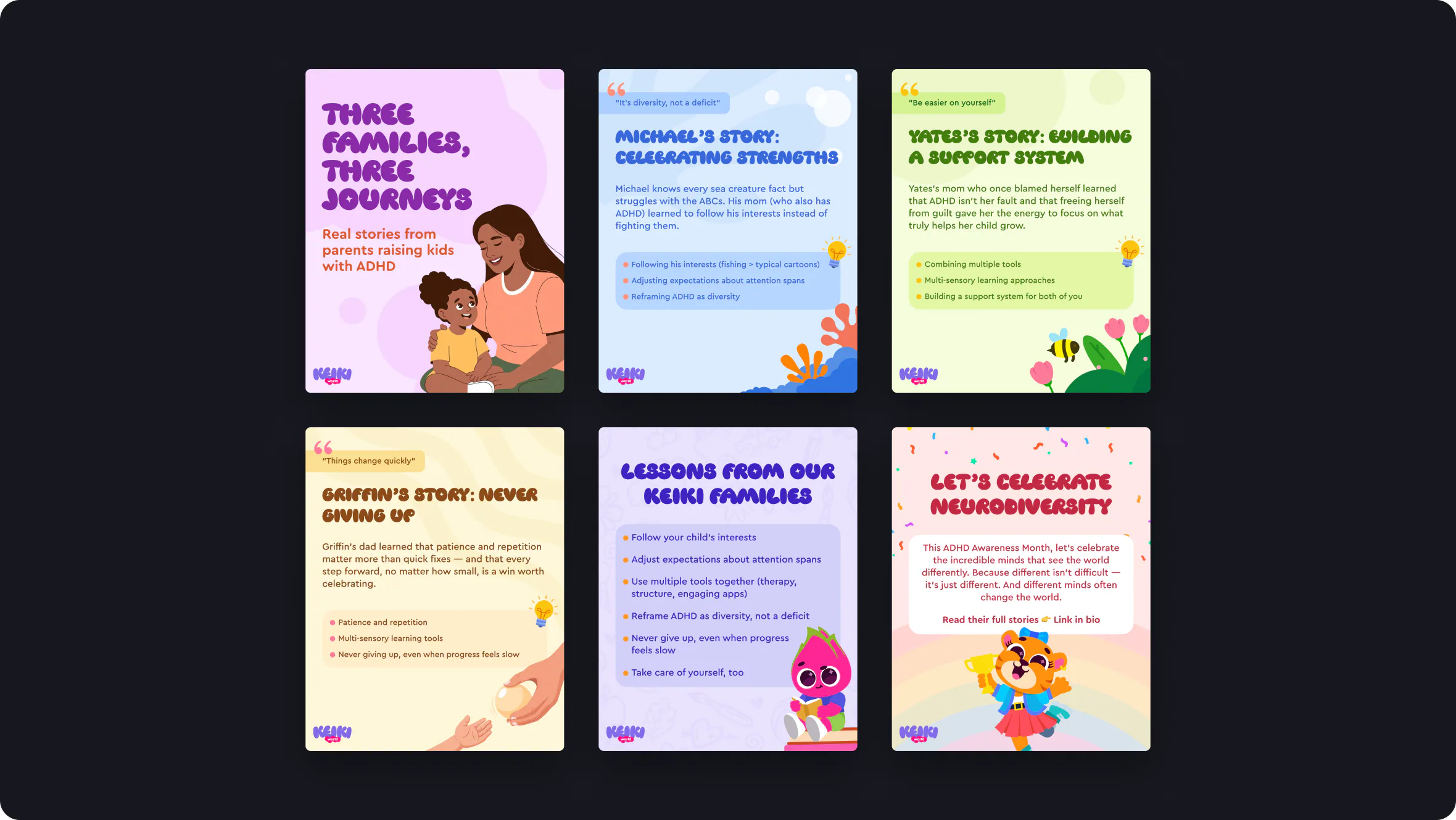 Keiki: Marketing & brand visuals