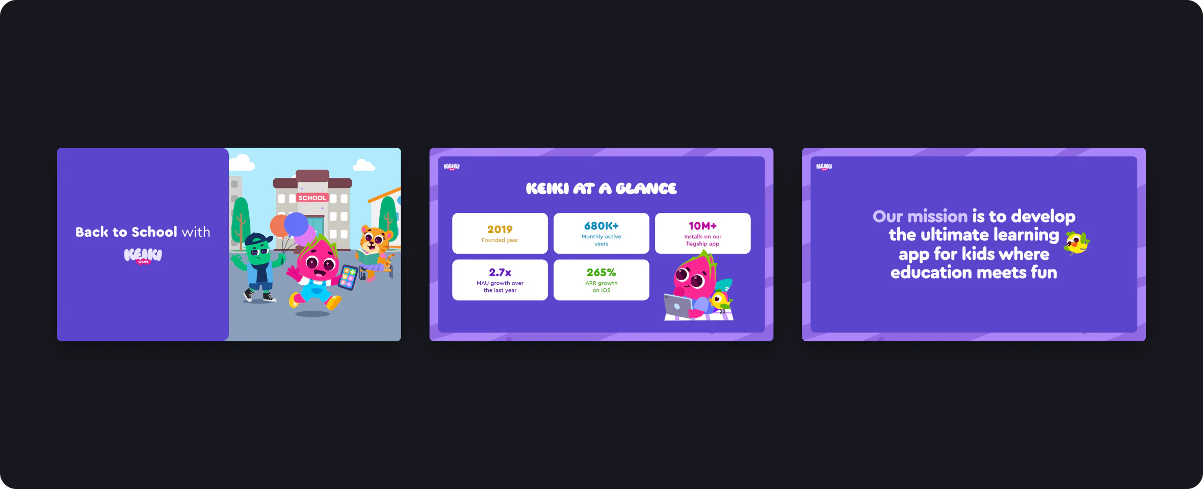 Keiki: Marketing & brand visuals