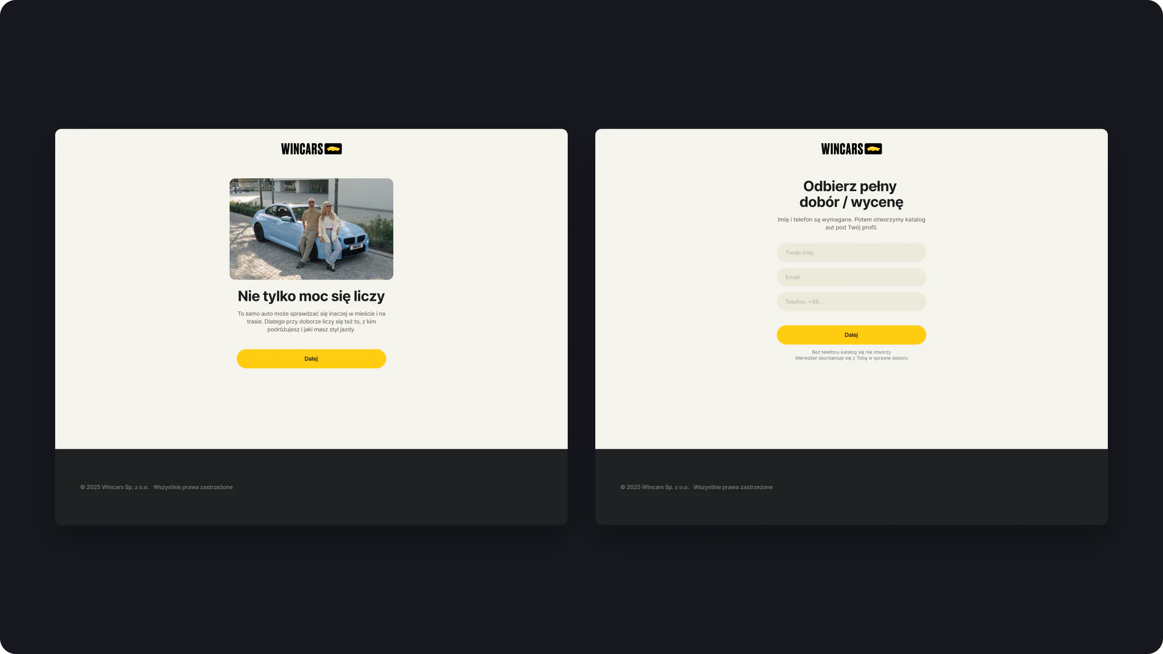 Wincars: Car-choice assistant